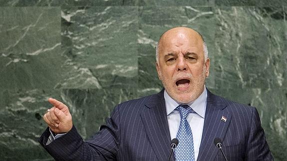 El primer ministro iraquí, Haider El-Abadi.