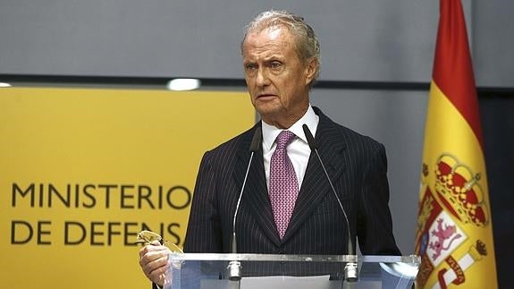 El ministro de Defensa, Pedro Morenés. 