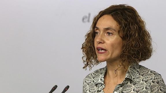 La secretaria de Estudios y Programas del PSOE, Meritxell Batet. 