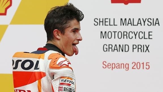 Márquez, en Malasia. 