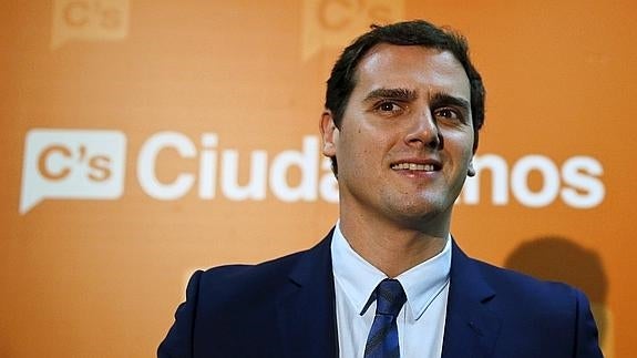 Albert Rivera, líder de Ciudadanos.