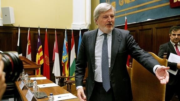 El ministro de Educación, Iñigo Méndez de Vigo.