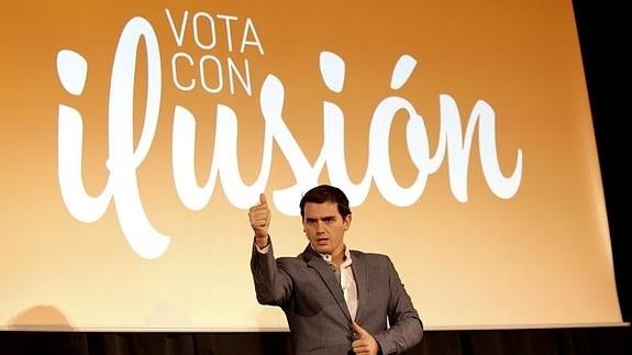 El líder de Ciudadanos, Albert Rivera.