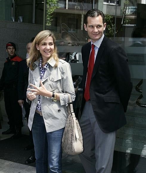 La infanta Cristina e Iñaki Urdangarin. 