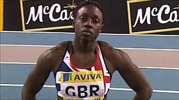 La atleta británica Bernice Williams. 