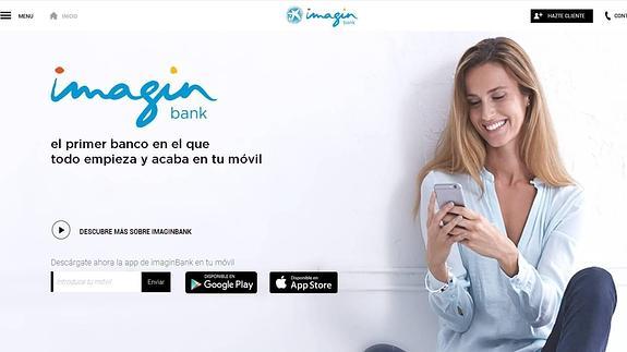 Web de ImaginBank. 