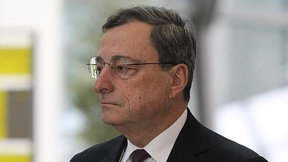 El presidente de BCE, Mario Draghi.