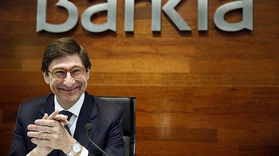 El presidente de Bankia, José Ignacio Goirigolzarri.