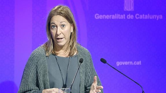 Neus Munté, consellera de Presidencia de la Generalitat.