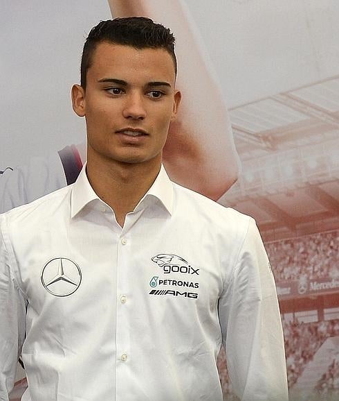 Pascal Wehrlein, durante una conferencia. 