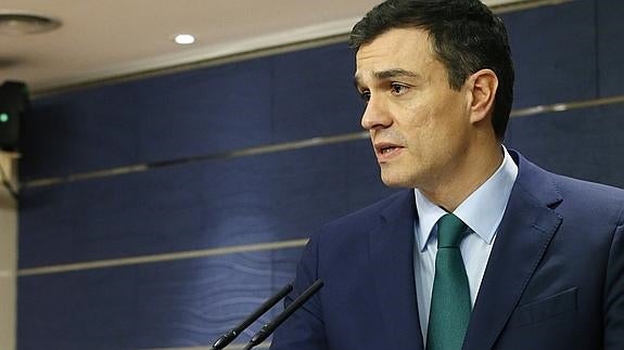 El secretario general del PSOE, Pedro Sánchez.