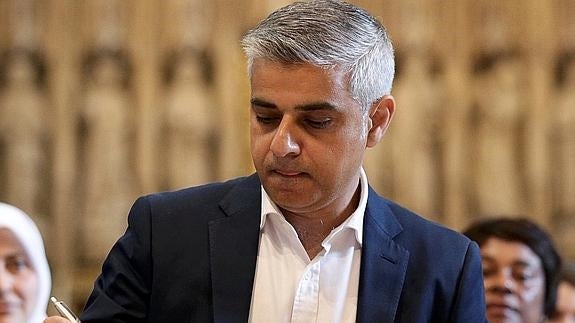 Sadiq Khan.
