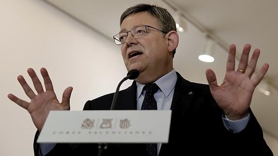 El secretario general del PSPV-PSOE y president de la Generalitat, Ximo Puig.