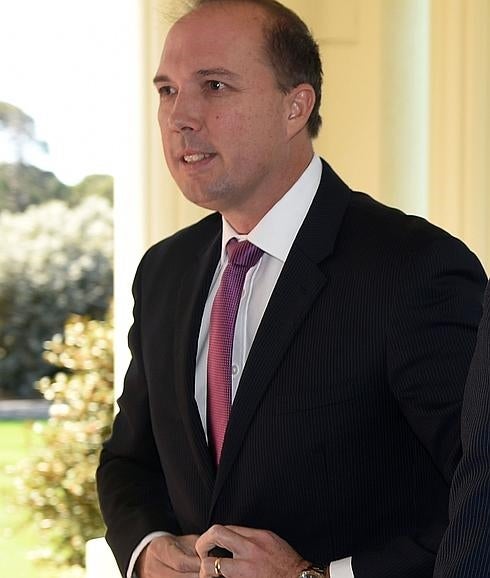 El ministro de Inmigración de Australia, Peter Dutton.