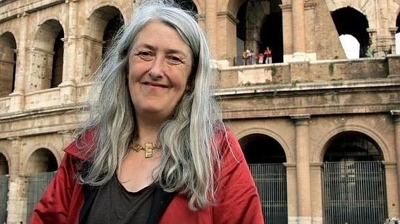 La historiadora británica Mary Beard.