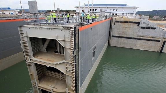 Sacyr concluye la ampliación del Canal de Panamá.