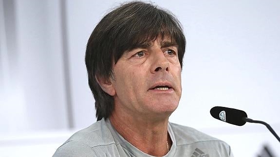 Joachim Löw, durante una rueda de prensa. 