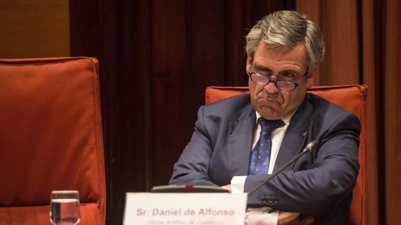 El director de la Oficina Antifraude de Cataluña, Daniel de Alfonso.