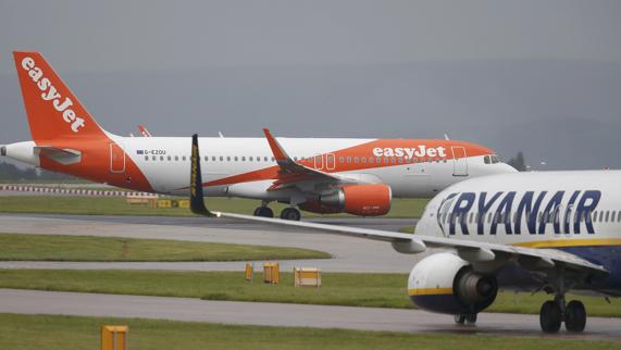 Compañías aéreas como Easyjet y Ryanair están preocupadas por las consecuencias del 'Brexit'.