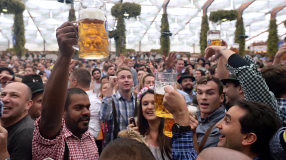 Vista del Oktoberfest.