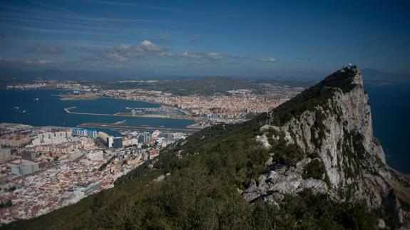 Imagen del Peñón de Gibraltar. 