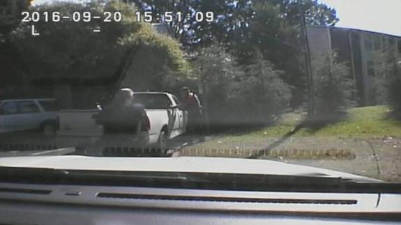 Vídeo de la Policía de Charlotte.