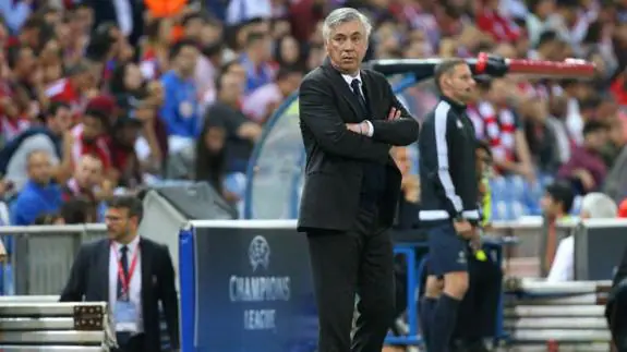 Carlo Ancelotti, entrenador del Bayern. 