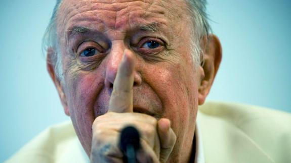 El escritor y actor italiano Dario Fo.