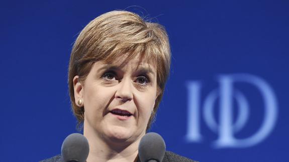 Nicola Sturgeon, ministra principal de Escocia.