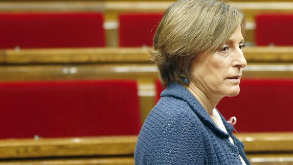 La presidenta del Parlament, Carme Forcadell.