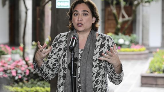 La alcaldesa de Barcelona, Ada Colau.