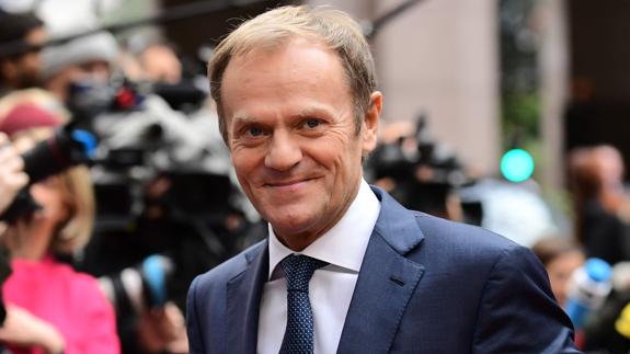 Donald Tusk, presidente del Consejo Europeo.