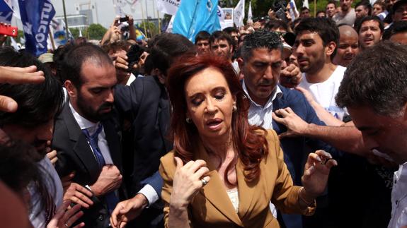 Cristina Fernández tras acudir al juicio