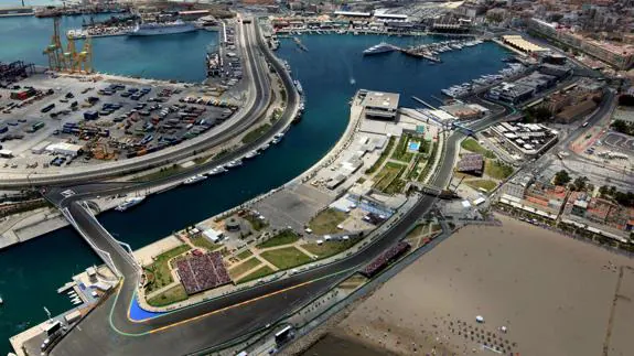 Circuito del Gran Premio de Valencia de Formula1