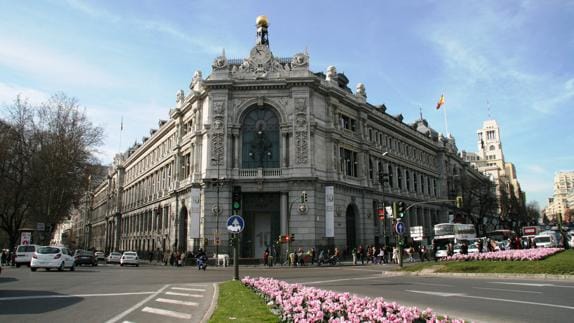 Sede del Banco de España en Madrid. 