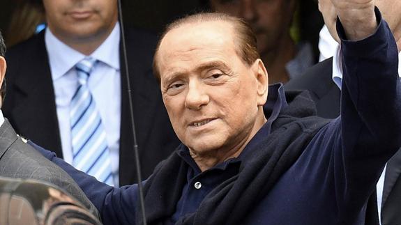 El ex primer ministro italiano Silvio Berlusconi.