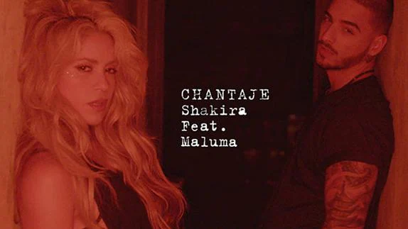 Shakira y Maluma en 'Chantaje'.