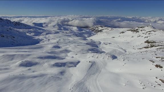 La pista Laguna, en una imagen de esta semana