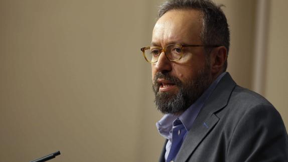 El portavoz de Ciudadanos en el Congreso de los Diputados, Juan Carlos Girauta.