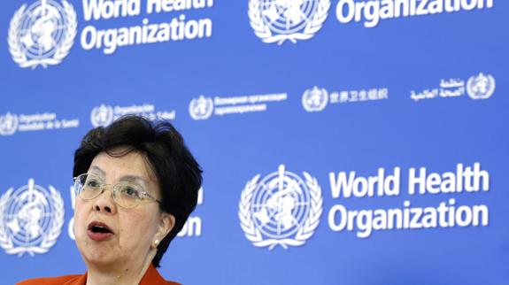 Margaret Chan, directora general de la OMS.