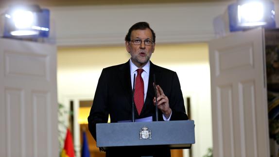 El presidente del Gobierno, Mariano Rajoy.