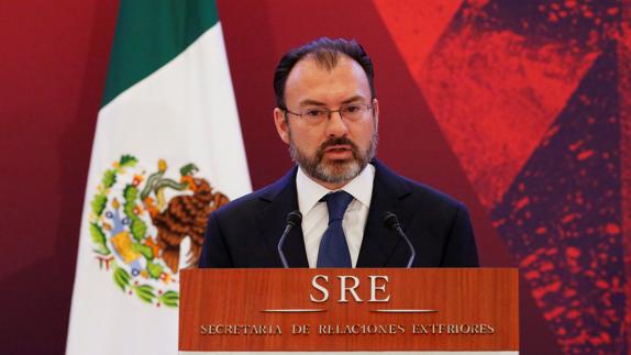 El canciller mexicano, Luis Videgaray.