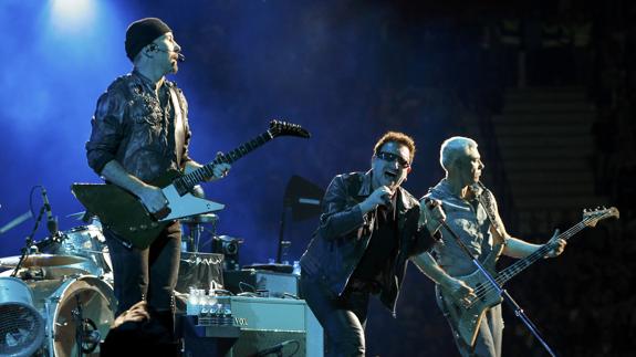Concierto de U2 en Bruselas.