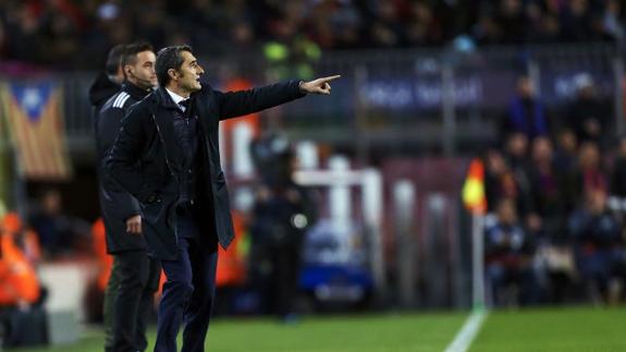 Ernesto Valverde, técnico del Athletic. 