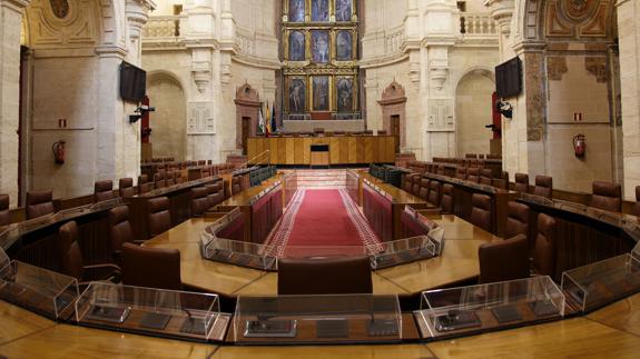 Parlamento de Andalucía.