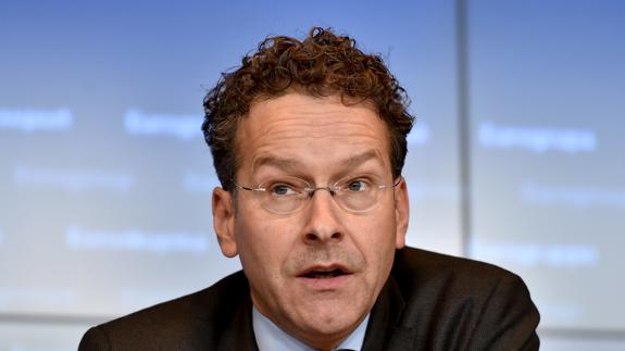Jeroen Dijsselbloem, presidente del Eurogrupo.