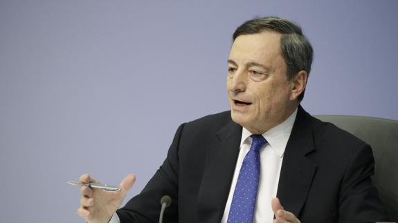 Mario Draghi, presidente del BCE.