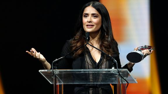 La actriz mexicana Salma Hayek.