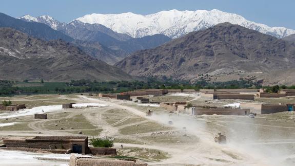 Una ciudadela en la provincia de Nangarhar.