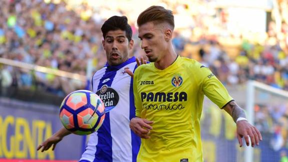 Juanfran Moreno y Samuel Castillejo. 